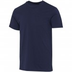 39554551-Azurite organiczna koszulka unisex o gramaturze 160 g/m&sup2; z kr&oacute;tkim rękawem i certyfikatem OCS-Granatowy s