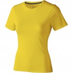 38012103-T-shirt damski Nanaimo-żółty   l