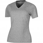 38017961-T-shirt damski Kawartha-Szary melanz s