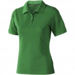 38081692-Damska koszulka polo Calgary-Fern green m