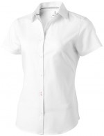 38161014-Koszula z krótkim rękawem damska Manitoba-Biały   xl
