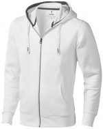 38211014-Rozpinana bluza z kapturem Arora-Biały   xl