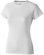 39011010-T-shirt damski Niagara-Biały   xs
