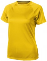 39011101-T-shirt damski Niagara-żółty   s