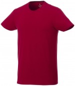38024253-Męski organiczny t-shirt Balfour-Czerwony l