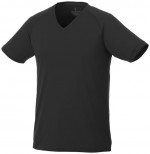 39025990-T-shirt Amery z krótkim rękawem z dzianiny Cool Fit odprowadzającej wilgoć-czarny xs