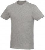 38028941-T-shirt unisex z kr&oacute;tkim rękawem Heros-HEATHER GREY s