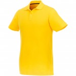 38106101-Helios - koszulka męska polo z krótkim rękawem-żółty   s