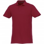38106246-Helios - koszulka męska polo z krótkim rękawem-Bordo 3xl