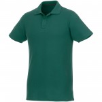 38106600-Helios - koszulka męska polo z krótkim rękawem-Forest green xs