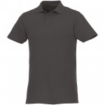 38106890-Helios - koszulka męska polo z krótkim rękawem-Storm Grey xs