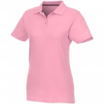 38107234-Helios - koszulka damska polo z krótkim rękawem-Light pink xl