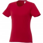 38029255-T-shirt damski z krótkim rękawem Heros-Czerwony xxl