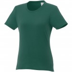 38029603-T-shirt damski z krótkim rękawem Heros-Forest green l