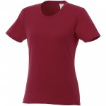 38029245-T-shirt damski z krótkim rękawem Heros-Bordo xxl