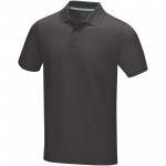 37508894-Męska organiczna koszulka polo Graphite z certyfikatem GOTS-Szary sztormowy xl
