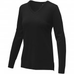38226991-Damski sweter w serek Stanton-Czarny s