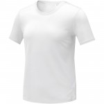 39020010-Kratos damska luźna koszulka z krótkim rękawkiem-Biały xs