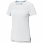 37523010-Borax luźna koszulak damska z certyfikatem recyklingu GRS-Biały xs